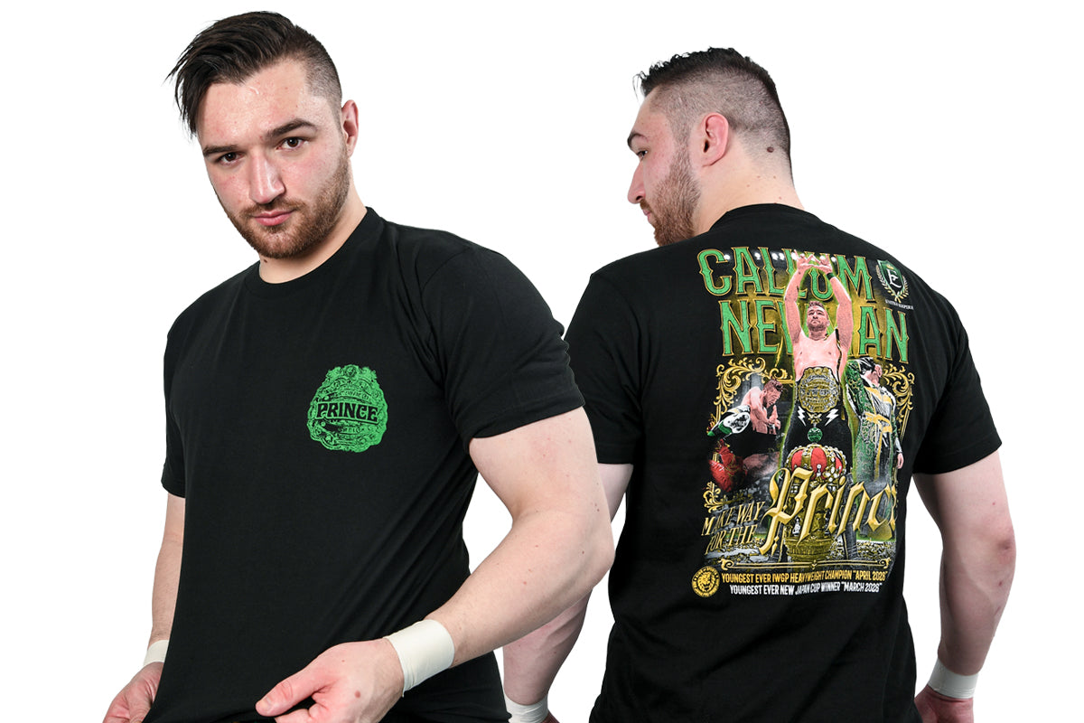 カラム・ニューマン 第88代 IWGPヘビー級王座 戴冠記念Tシャツ