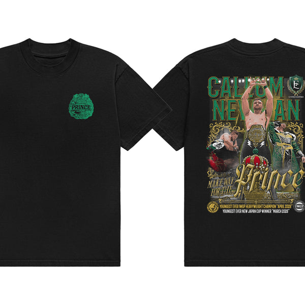 カラム・ニューマン 第88代 IWGPヘビー級王座 戴冠記念Tシャツ