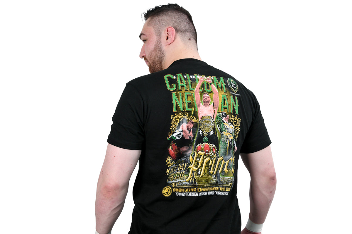 カラム・ニューマン 第88代 IWGPヘビー級王座 戴冠記念Tシャツ