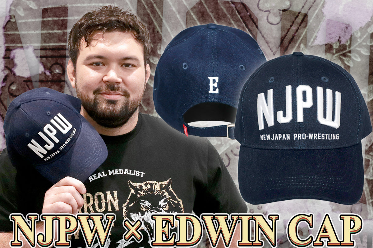 NJPW×EDWIN Denimベースボールキャップ