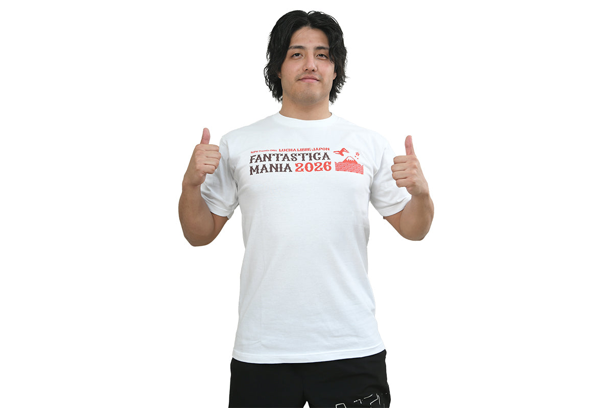 FANTASTICA MANIA 2026 大会記念Tシャツ（ホワイト）