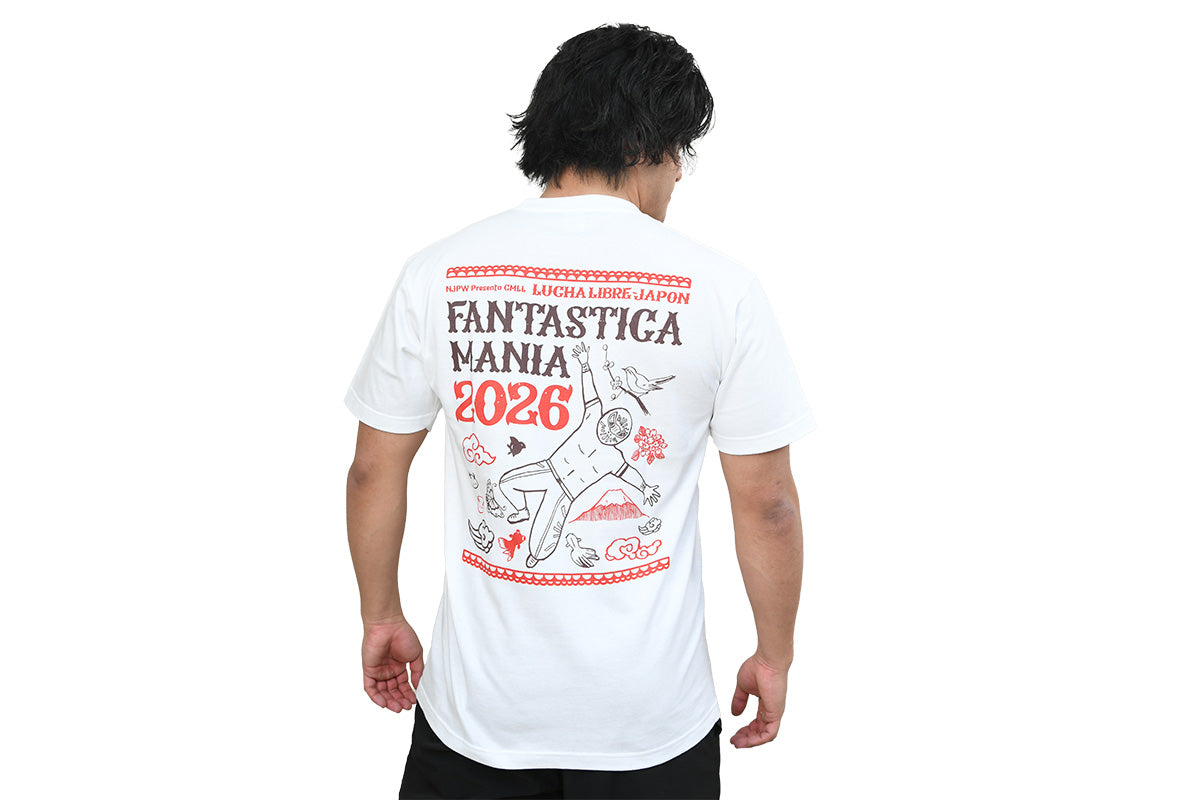 FANTASTICA MANIA 2026 大会記念Tシャツ（ホワイト）