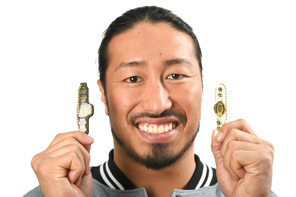 NJPW チャンピオンベルト ランダムアクリルボールチェーン