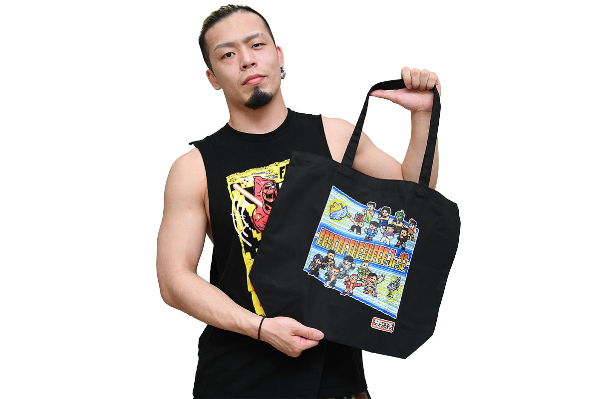 BEST OF THE SUPER Jr. 32「dotswrestler」大会記念ラージトートバッグ