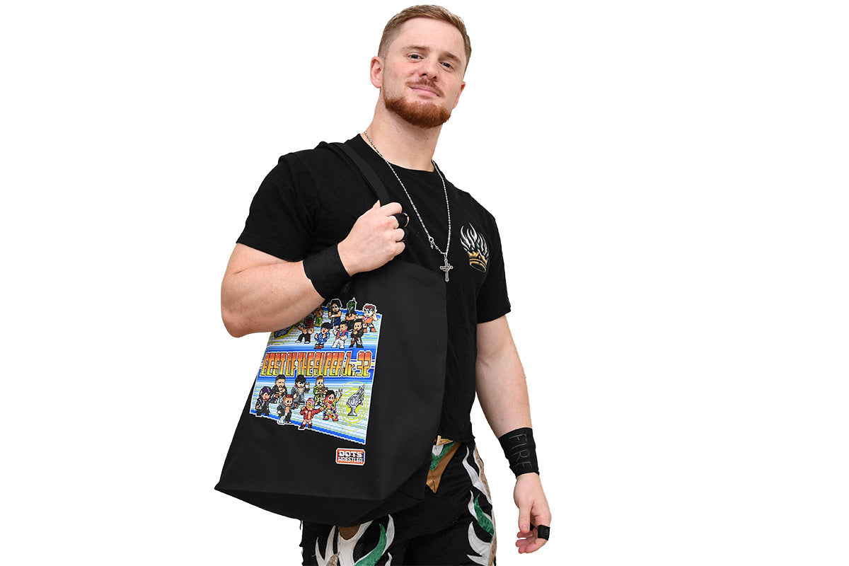 BEST OF THE SUPER Jr. 32「dotswrestler」大会記念ラージトートバッグ