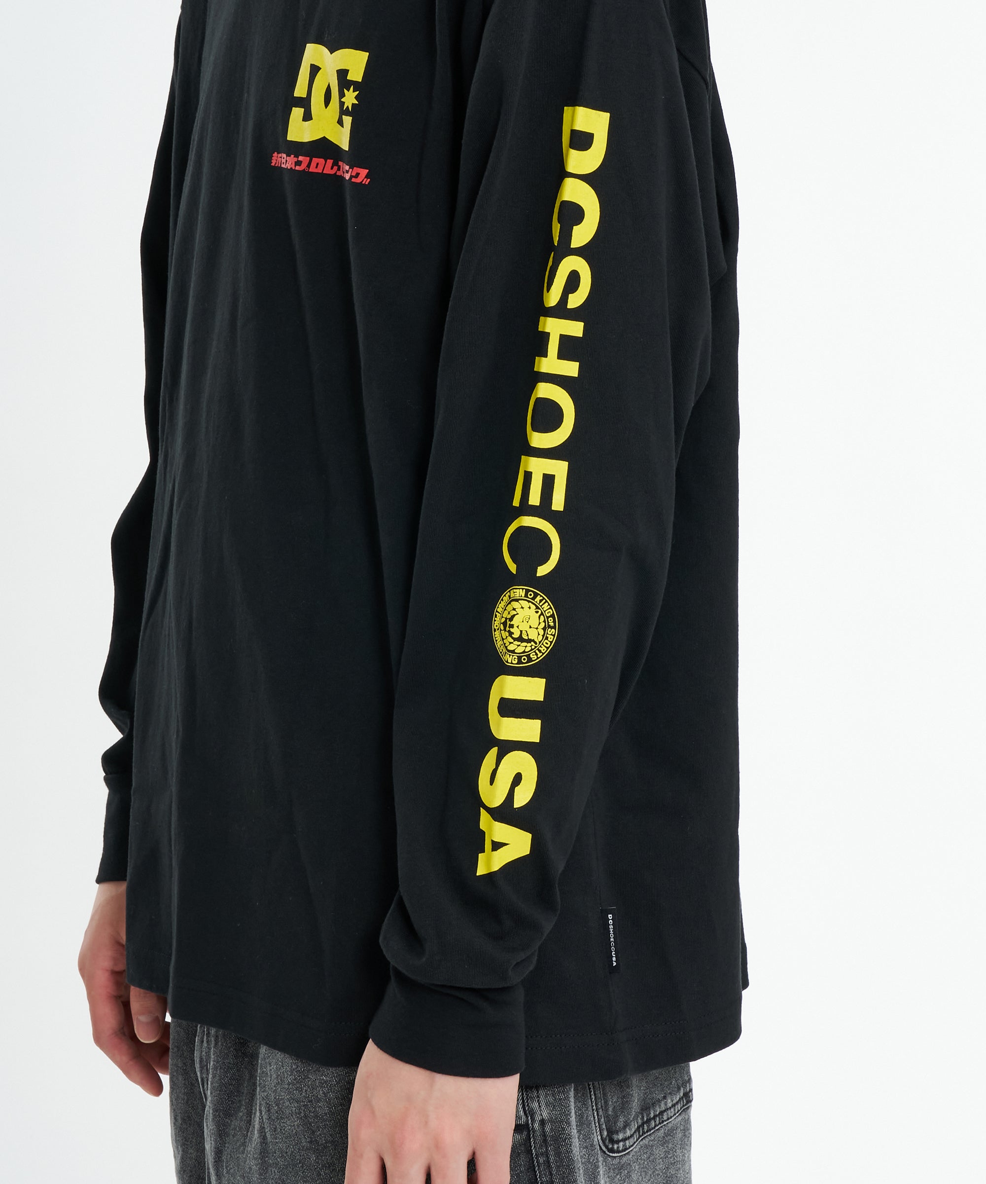 DC SHOES × 新日本プロレス コラボ ロングスリーブ