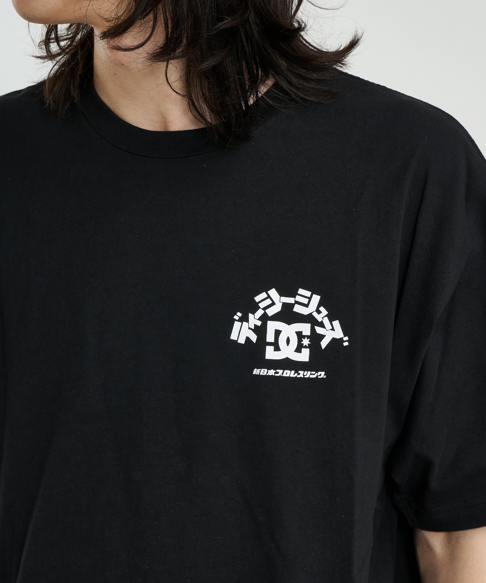 DC SHOES × 新日本プロレス コラボ スカルTシャツ