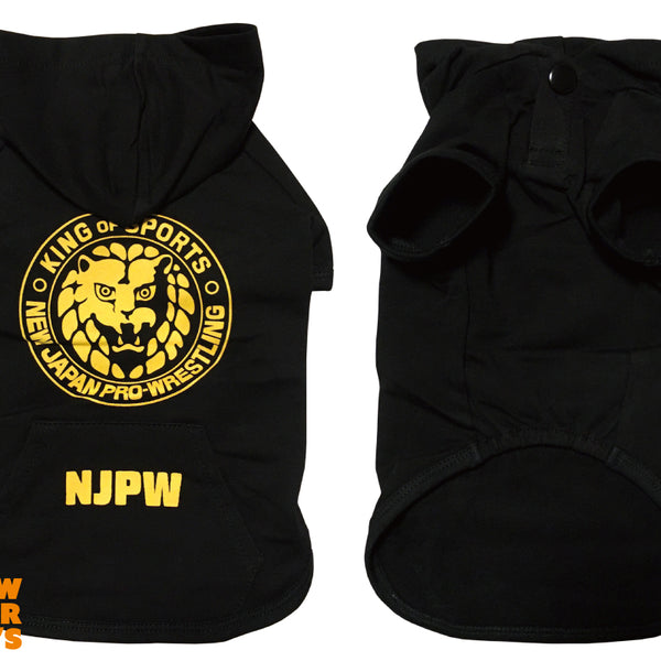 ドッグウェア パーカー（袖有り/ブラック）