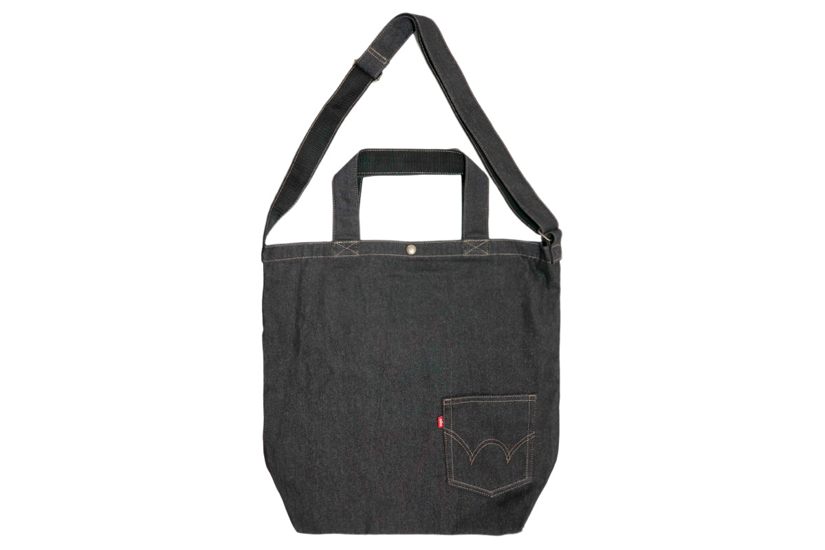 エル・デスペラード×EDWIN デニム2wayバッグ（BLACK）