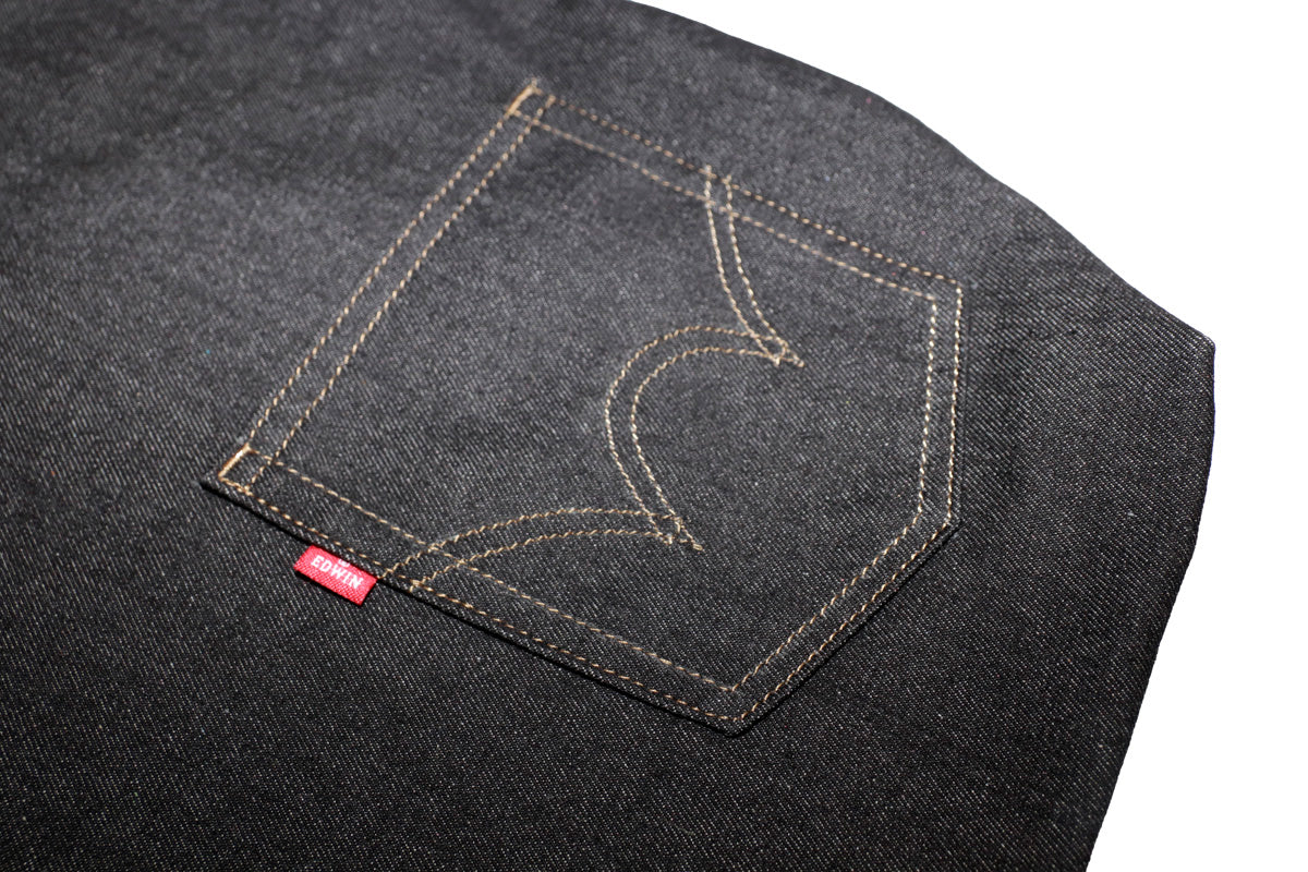 エル・デスペラード×EDWIN デニム2wayバッグ（BLACK）