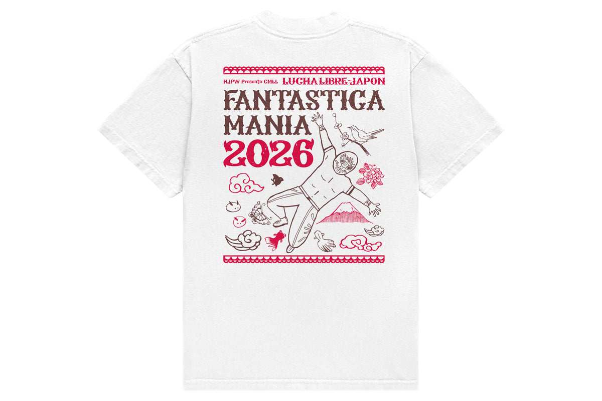 FANTASTICA MANIA 2026 大会記念Tシャツ（ホワイト）