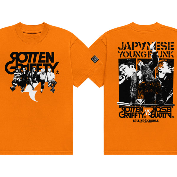 藤田晃生×ROTTENGRAFFTY JAPANESE YOUNG PUNK Tシャツ（ORANGE）