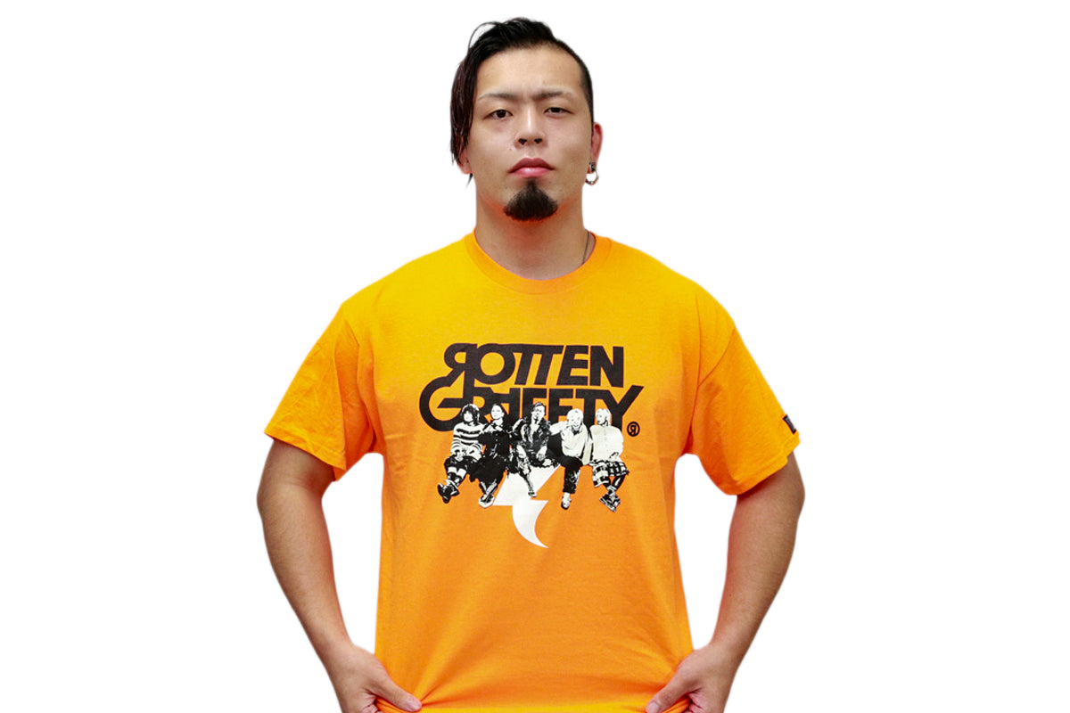 藤田晃生×ROTTENGRAFFTY JAPANESE YOUNG PUNK Tシャツ（ORANGE）