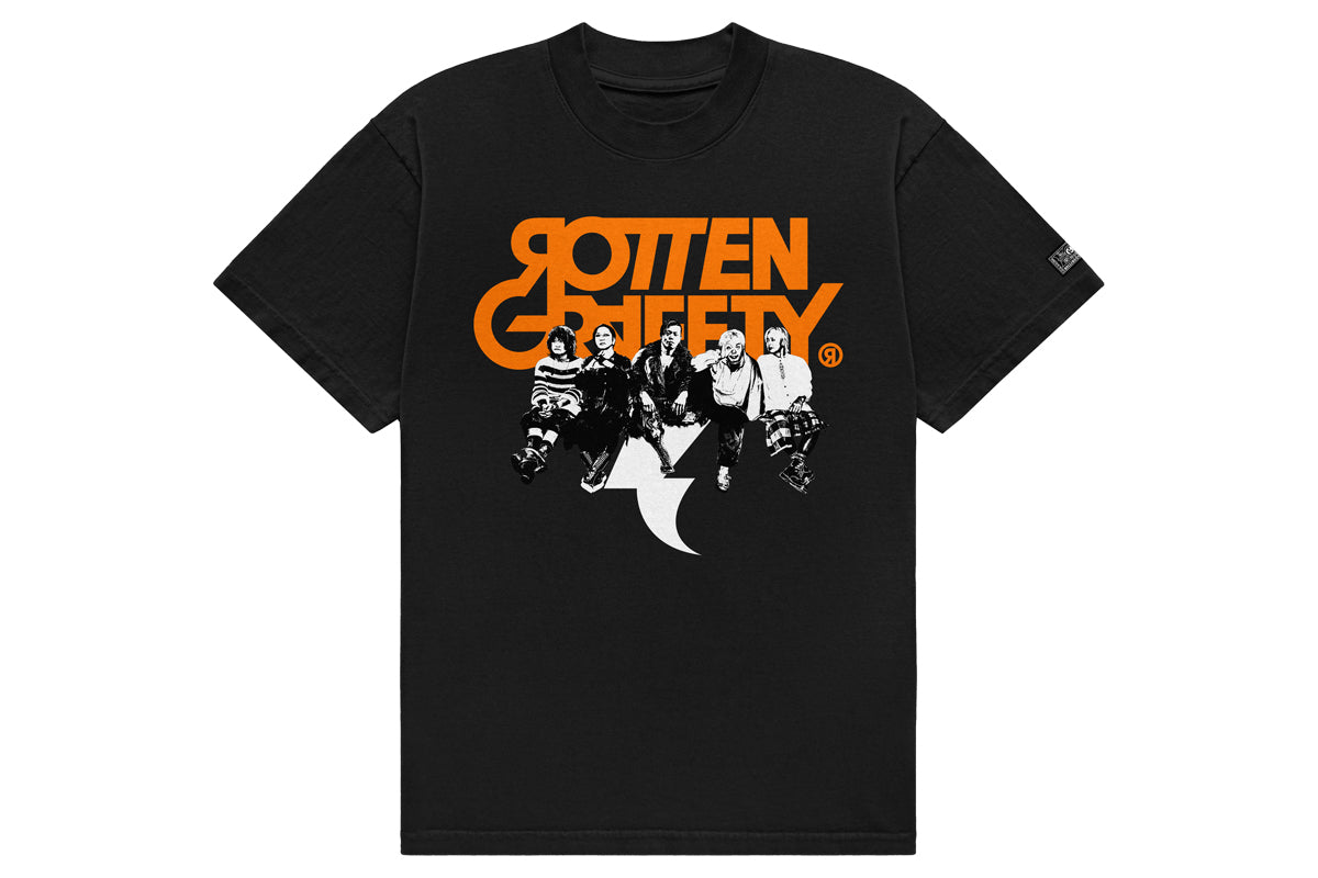 藤田晃生×ROTTENGRAFFTY JAPANESE YOUNG PUNK Tシャツ（BLACK）