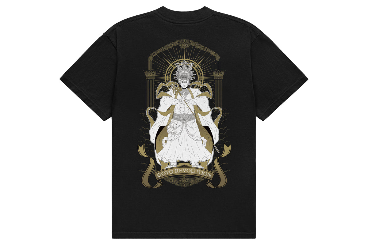 後藤洋央紀「福の神」Tシャツ＆「後朱印」ステッカーセット