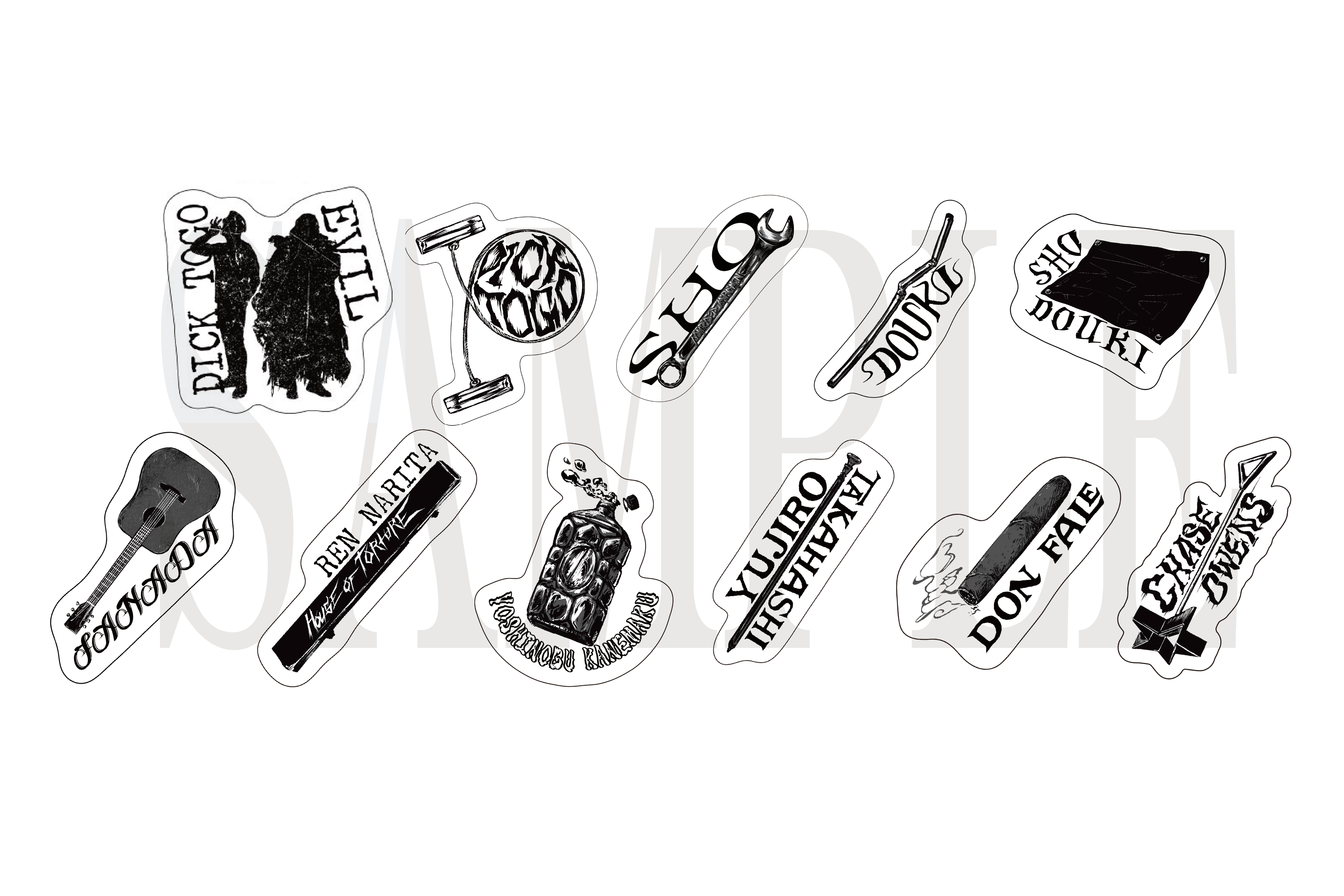 H.O.T トーチャーツールランダムアクリルクリップ