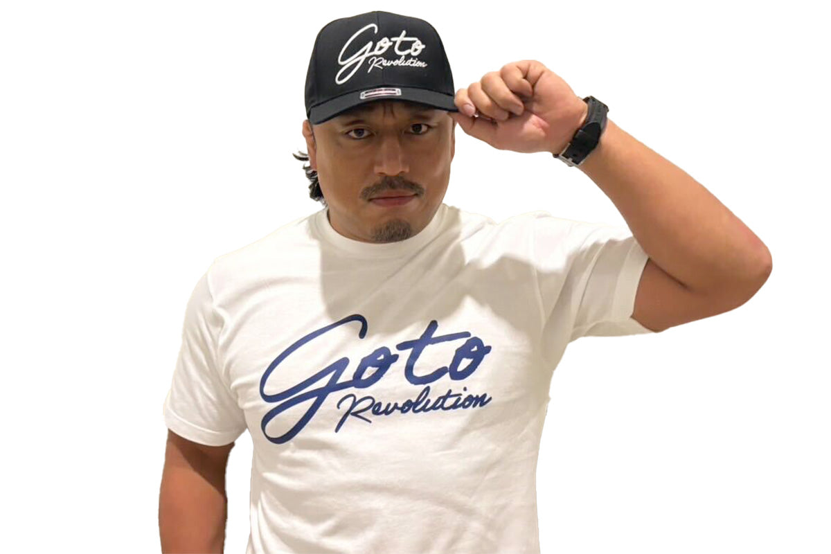 後藤洋央紀「Goto Revolution」Tシャツ＆キャップセット