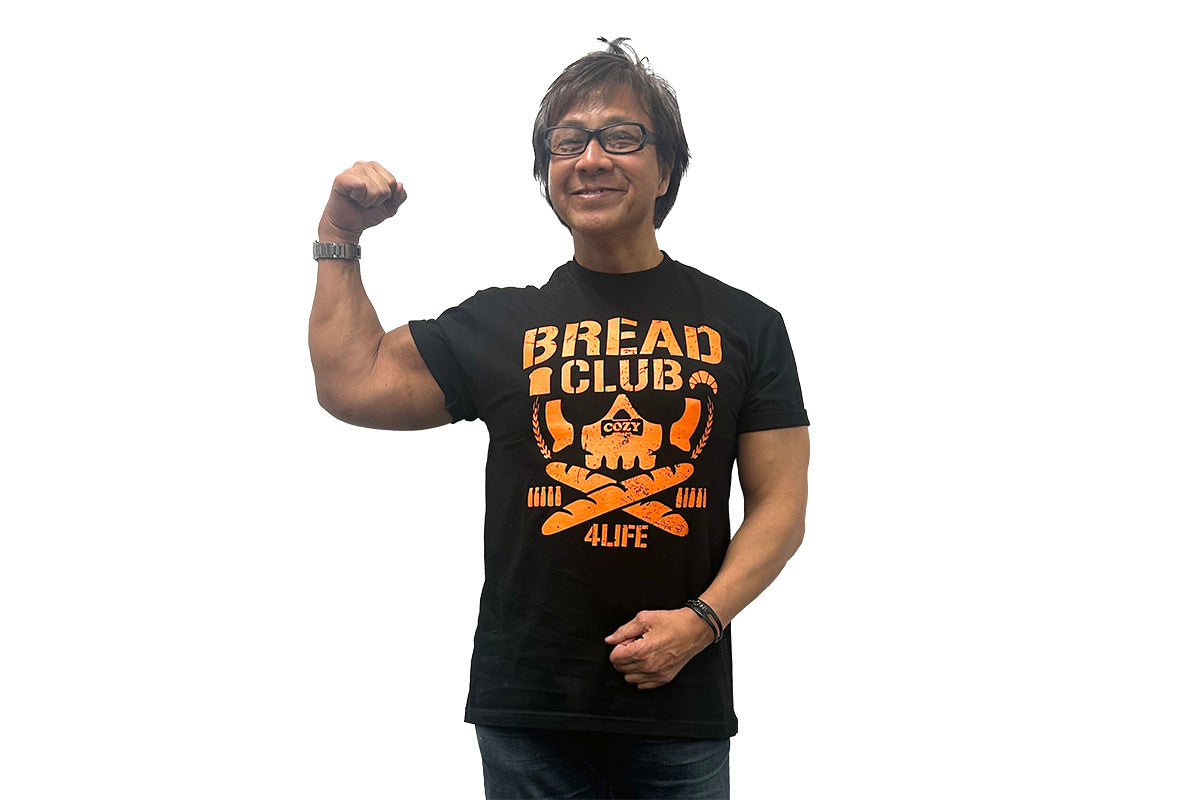 小島聡「BREAD CLUB 4LIFE」Tシャツ