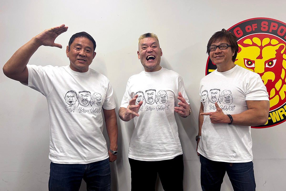 天山広吉＆小島聡＆永田裕志「ザ サード ジェネレーション」Tシャツ