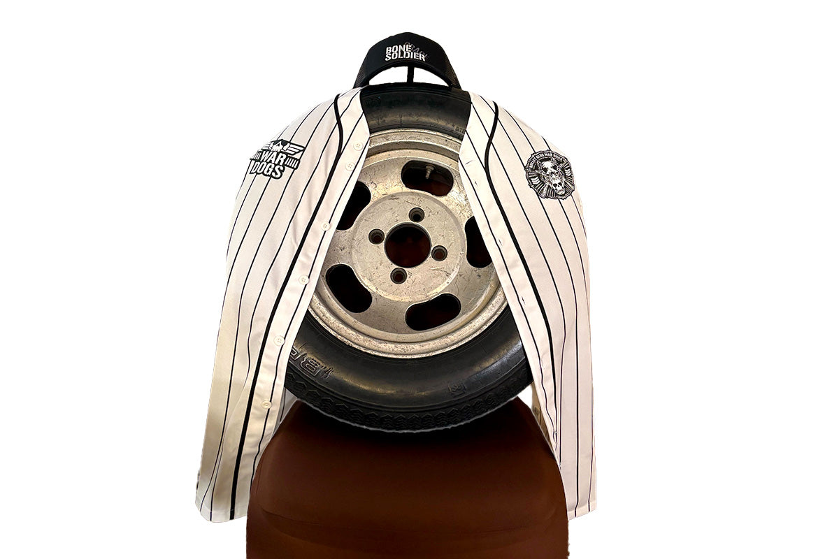 BULLET CLUB WAR DOGS「DAWGS 4 REAL」ベースボールシャツ