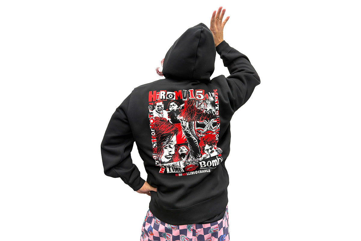 新日本プロレス高橋ヒロム×ローリングクレイドルコラボパーカー　M 高橋ヒロム×ROLLING CRADLE コラボパーカー [新日本プロレスリング