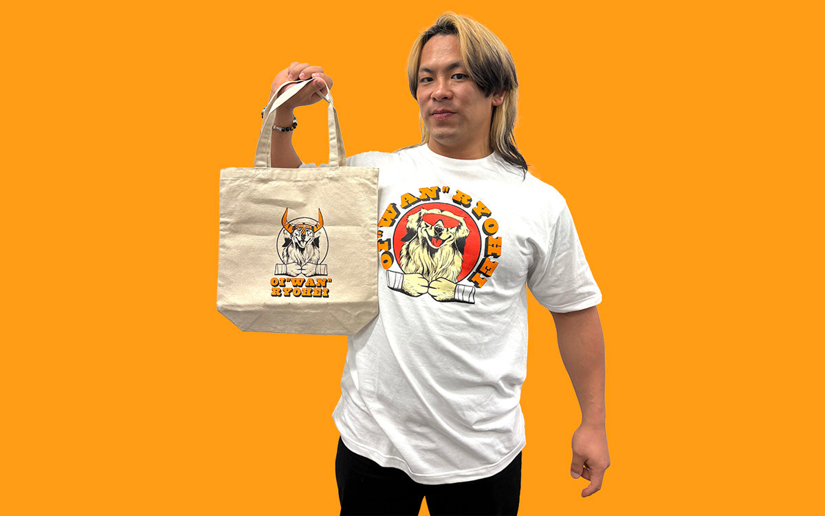 12月中旬以降お届け】大岩陵平「OIWAN」Tシャツ＆トートバッグセット