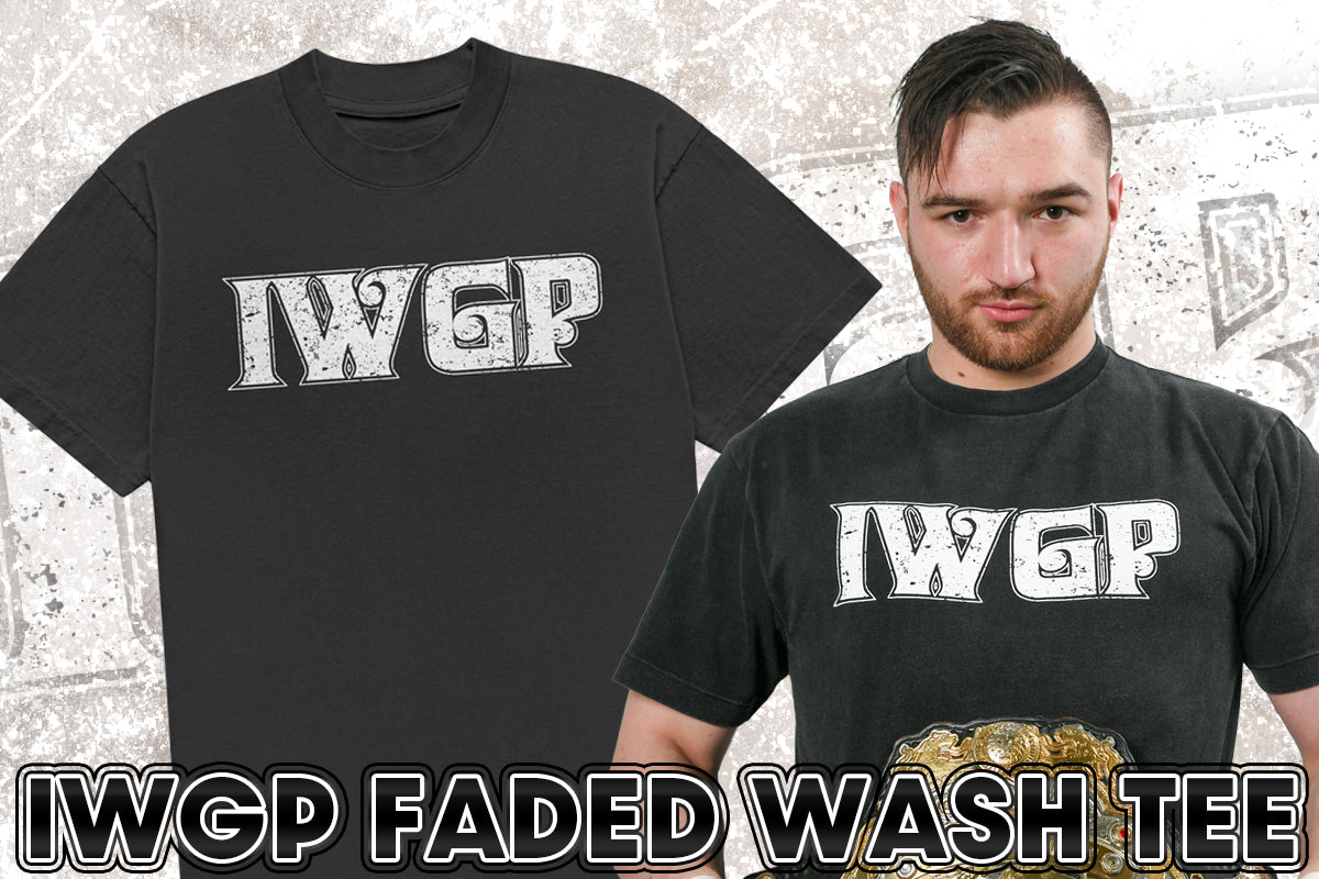 IWGP フェードウォッシュTシャツ