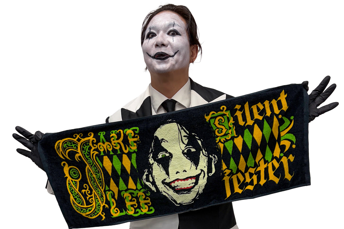 joker's skate shop 大判ビーチタオル レア 新品 早い者勝ち‼️ ジェイク・リー「SILENT JESTER」フェイスタオル（蓄光）