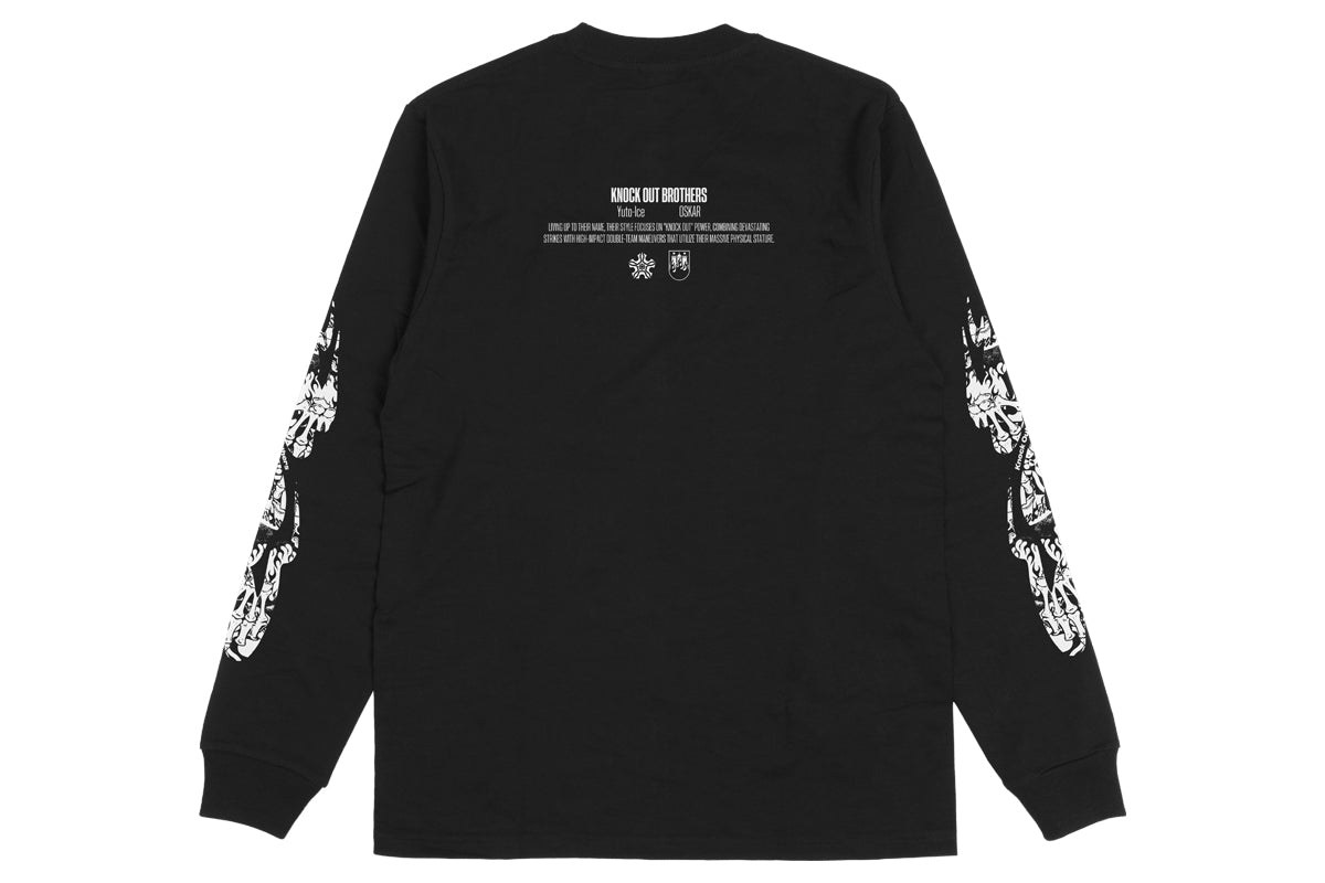 Knock Out Brothers「K.O.B Logo Mo' Fire」ロングスリーブ