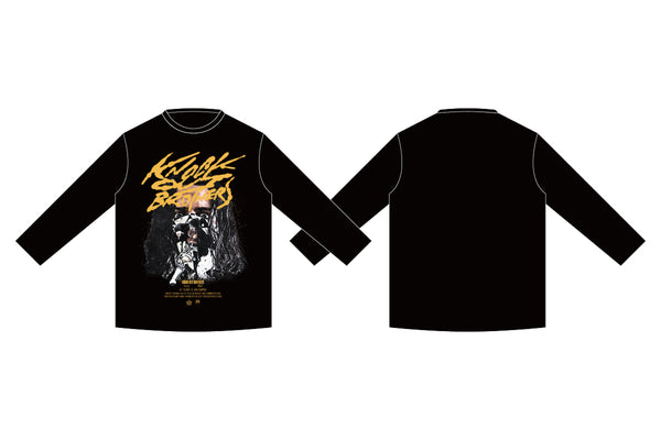 完売⭐︎Curensology×Uhr バックオープンロングスリーブTシャツ ロングスリーブTシャツ(ブラック) – Shizuka Kudo official goods store