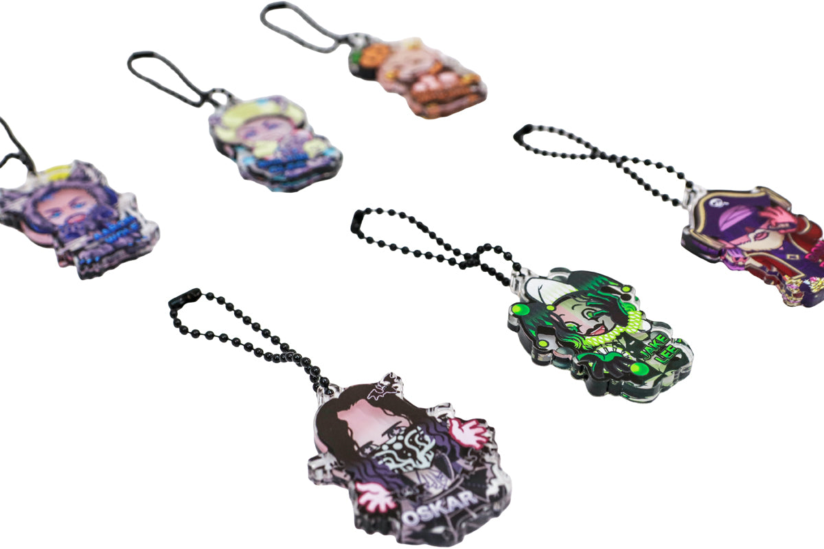 【ランダム6種】新日本プロレス MONSTER WRESTLERS ランダムレイヤード アクリルキーホルダー