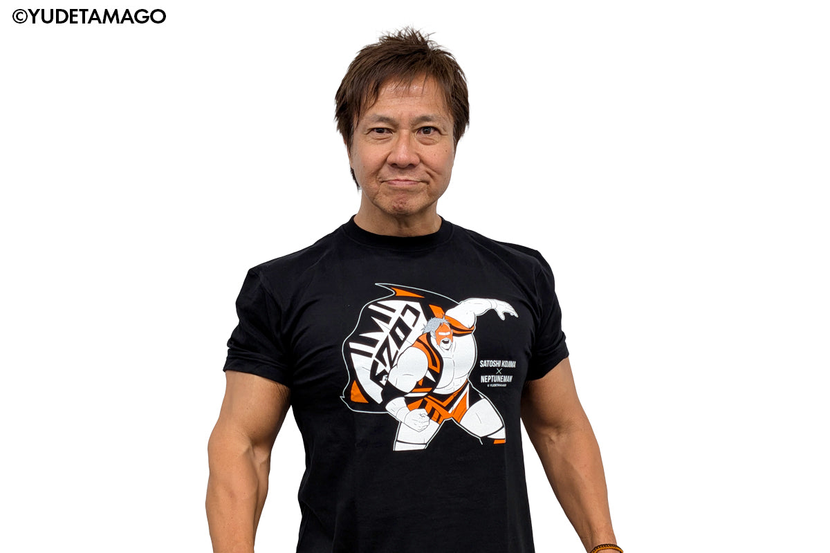 キン肉マンコラボ 小島聡×ネプチューンマン Tシャツ（2026）