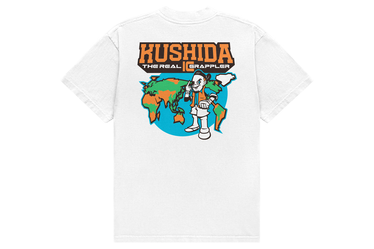 KUSHIDA「THE REAL IC GRAPPLER」Tシャツ