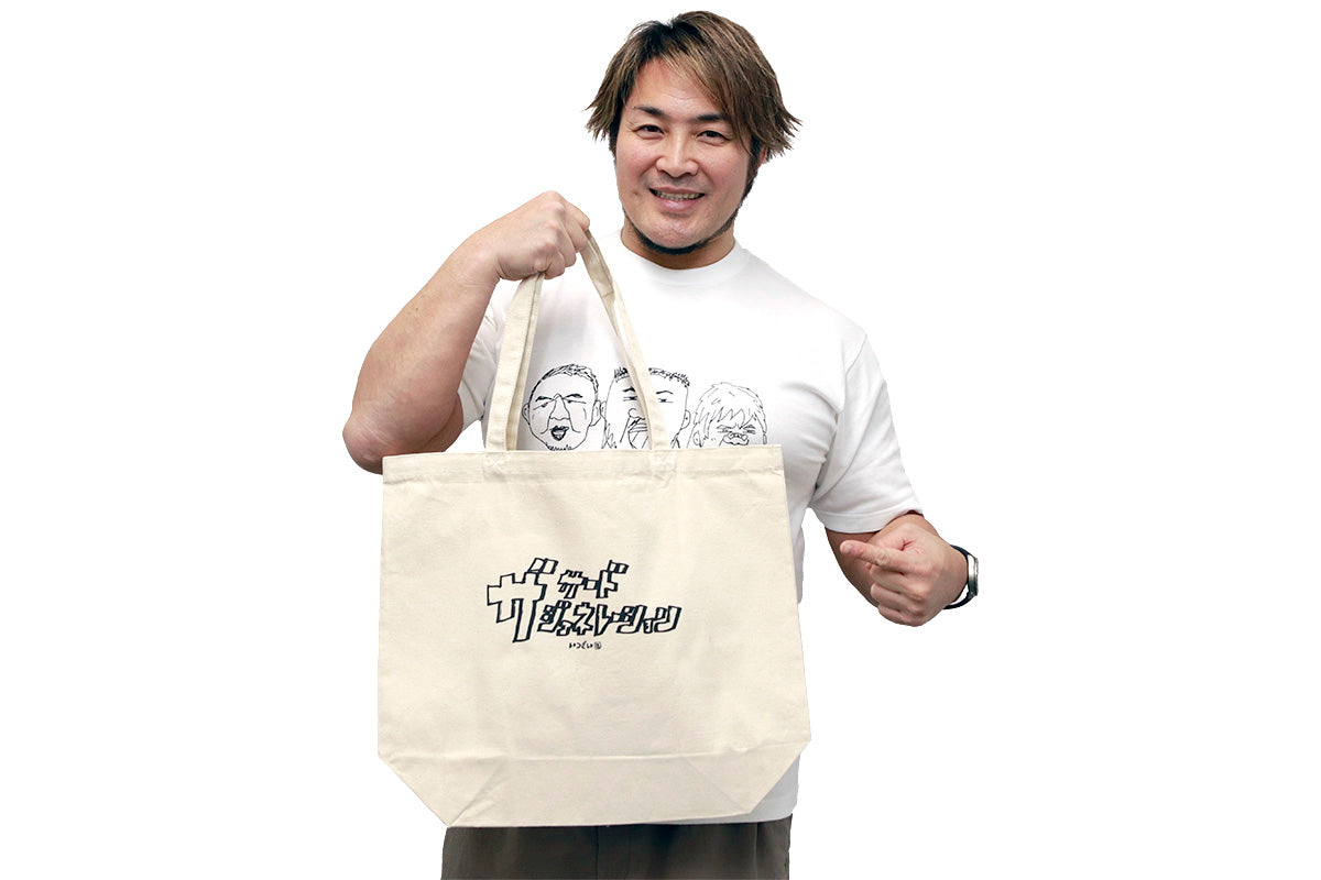 ODOZEHI トートバッグ Tシャツ グッズセット 天山広吉＆小島聡＆永田裕志「ザ サード ジェネレーション」Tシャツ