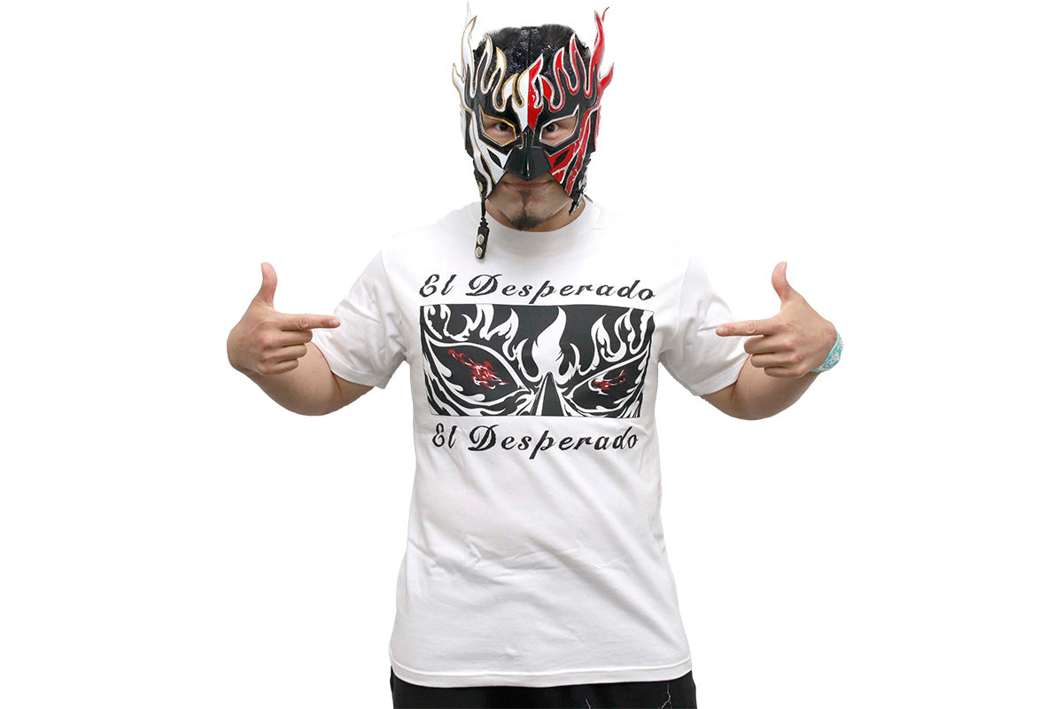エル・デスペラード × 田中かえ コラボTシャツ（ホワイト・2026）