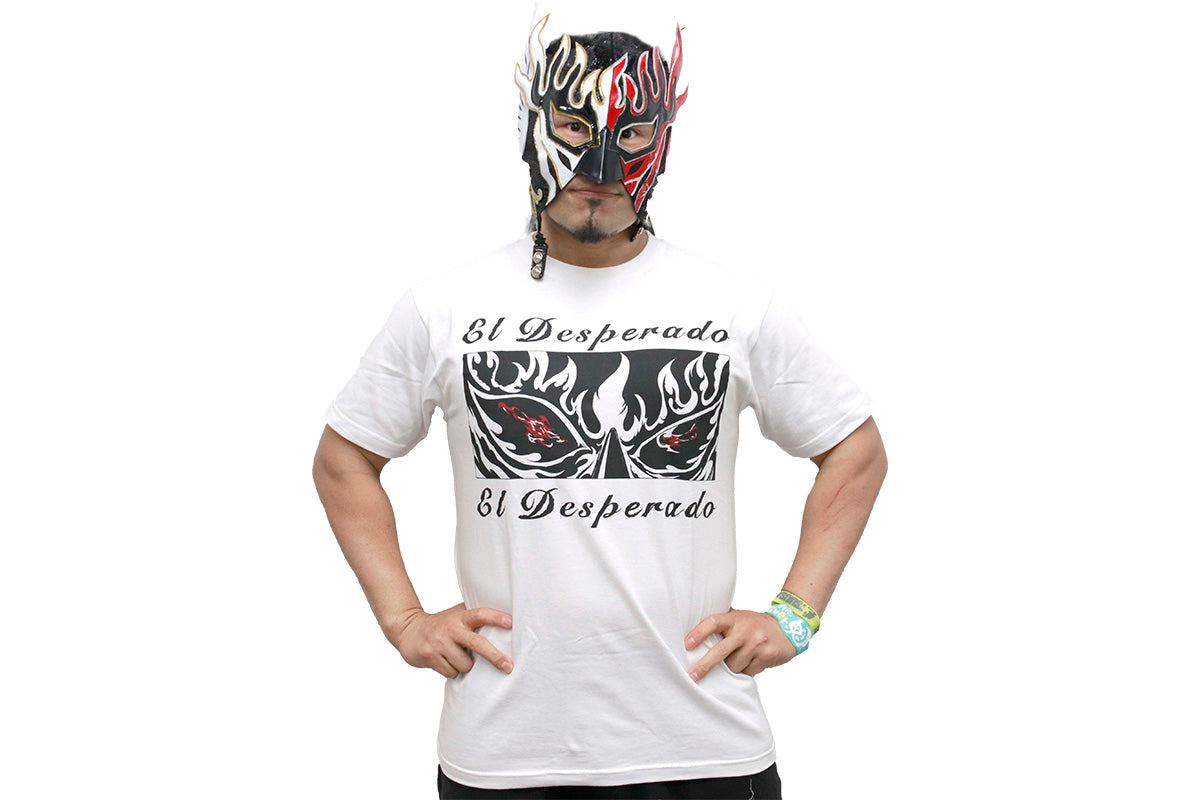 エル・デスペラード × 田中かえ コラボTシャツ（ホワイト・2026）