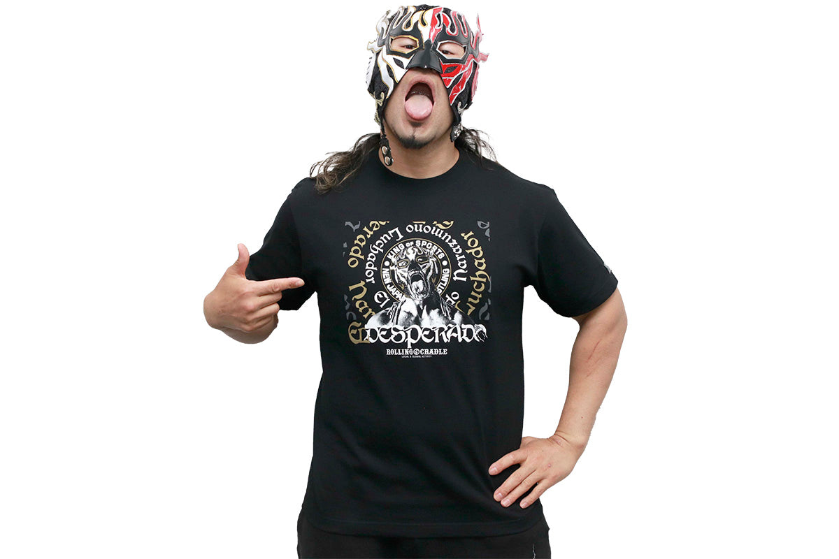 エル・デスペラード×ROLLING CRADLE Tシャツ（El escudo del león）