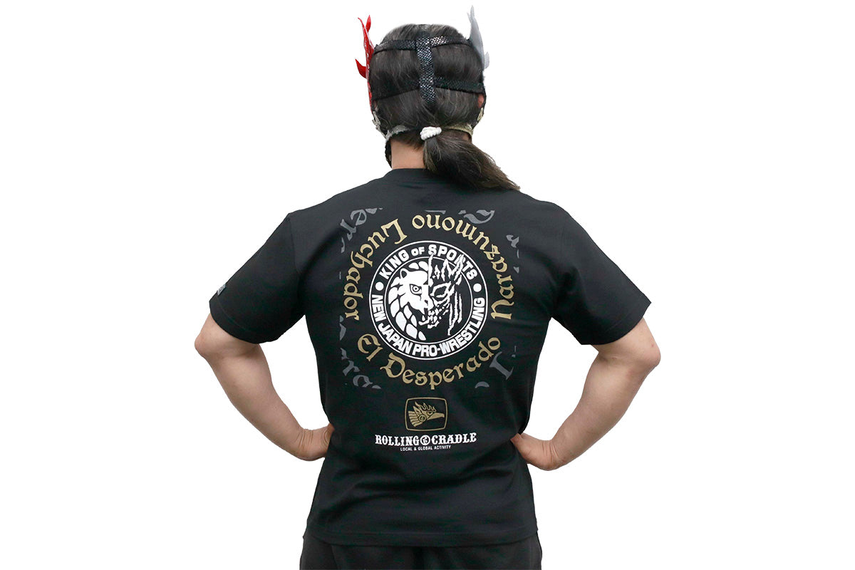 エル・デスペラード×ROLLING CRADLE Tシャツ（El escudo del león）