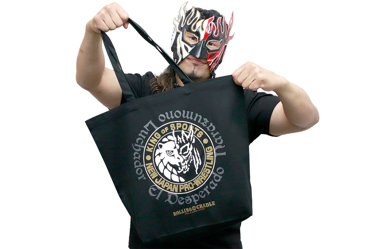 エル・デスペラード×ROLLING CRADLE ラージトートバッグ（El escudo del león）