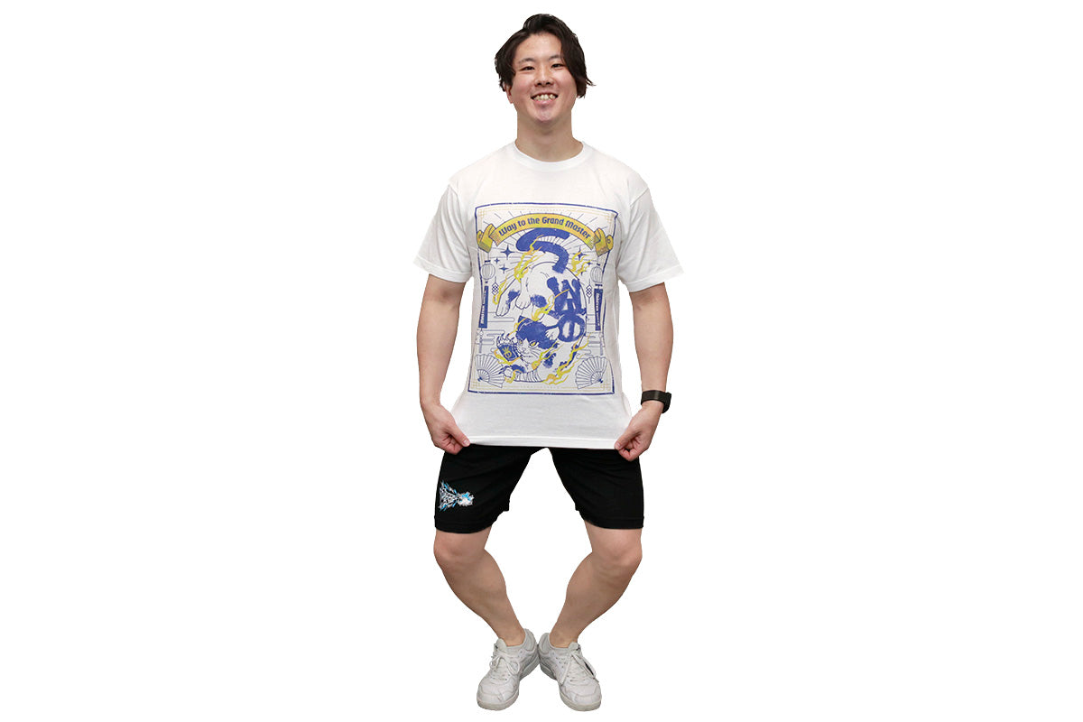 【8月中旬以降お届け】マスター・ワト「ネオチャイニーズ」Tシャツ＆トートバッグセット（ホワイト）