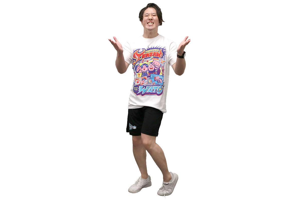8月中旬以降お届け】マスター・ワト＆天山広吉 メモリアルTシャツ