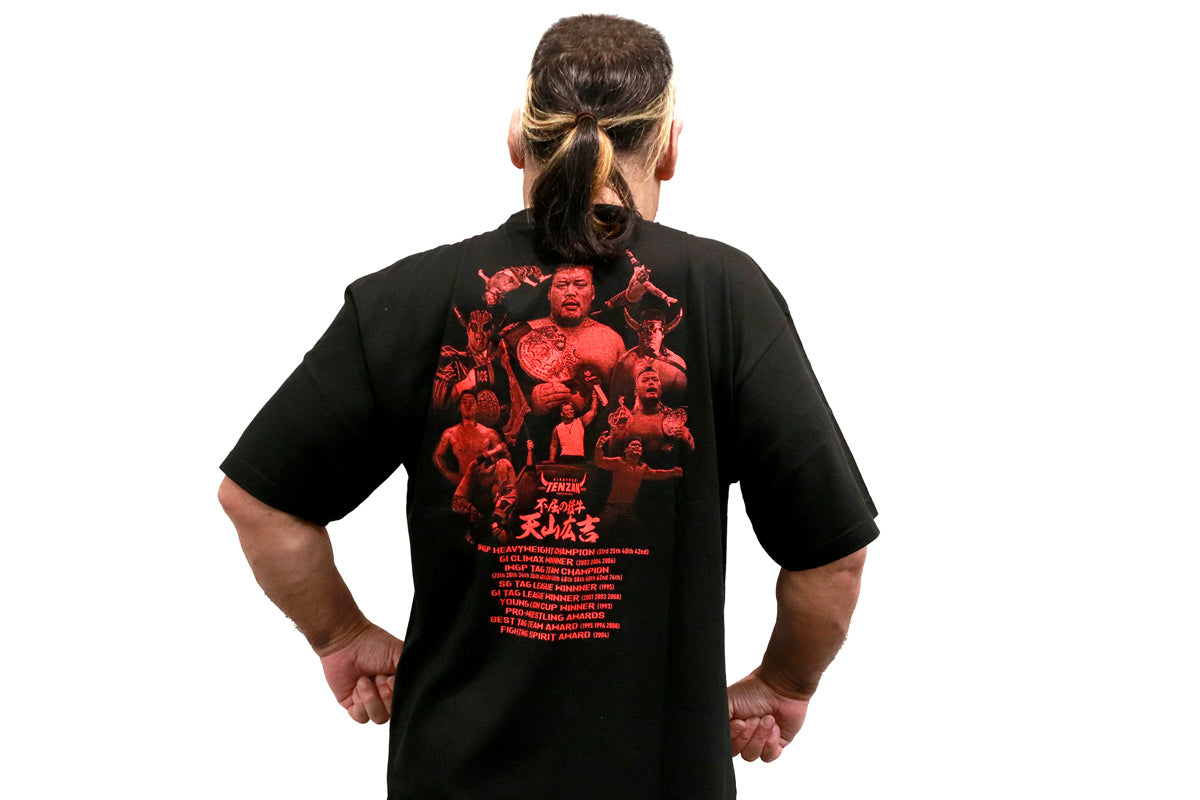 天山広吉 メモリアルピクチャーTシャツ
