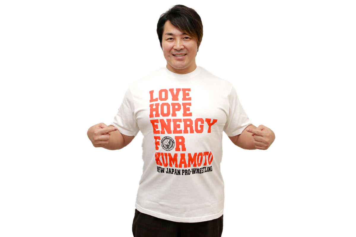 新日本プロレス 熊本地震 チャリティTシャツ