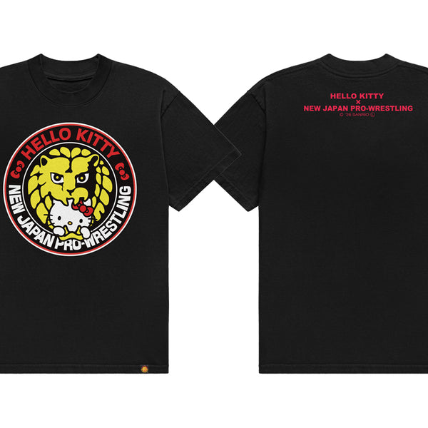 新日本プロレス×ハローキティ コラボTシャツ（HELLO KITTY meets Lion
