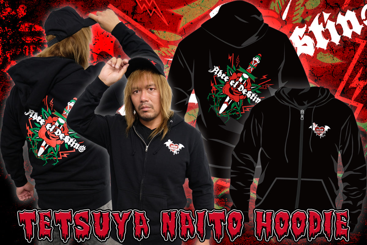 新日本プロレス ロスインゴベルナブレス 死者の日 パーカー L 内藤哲也 