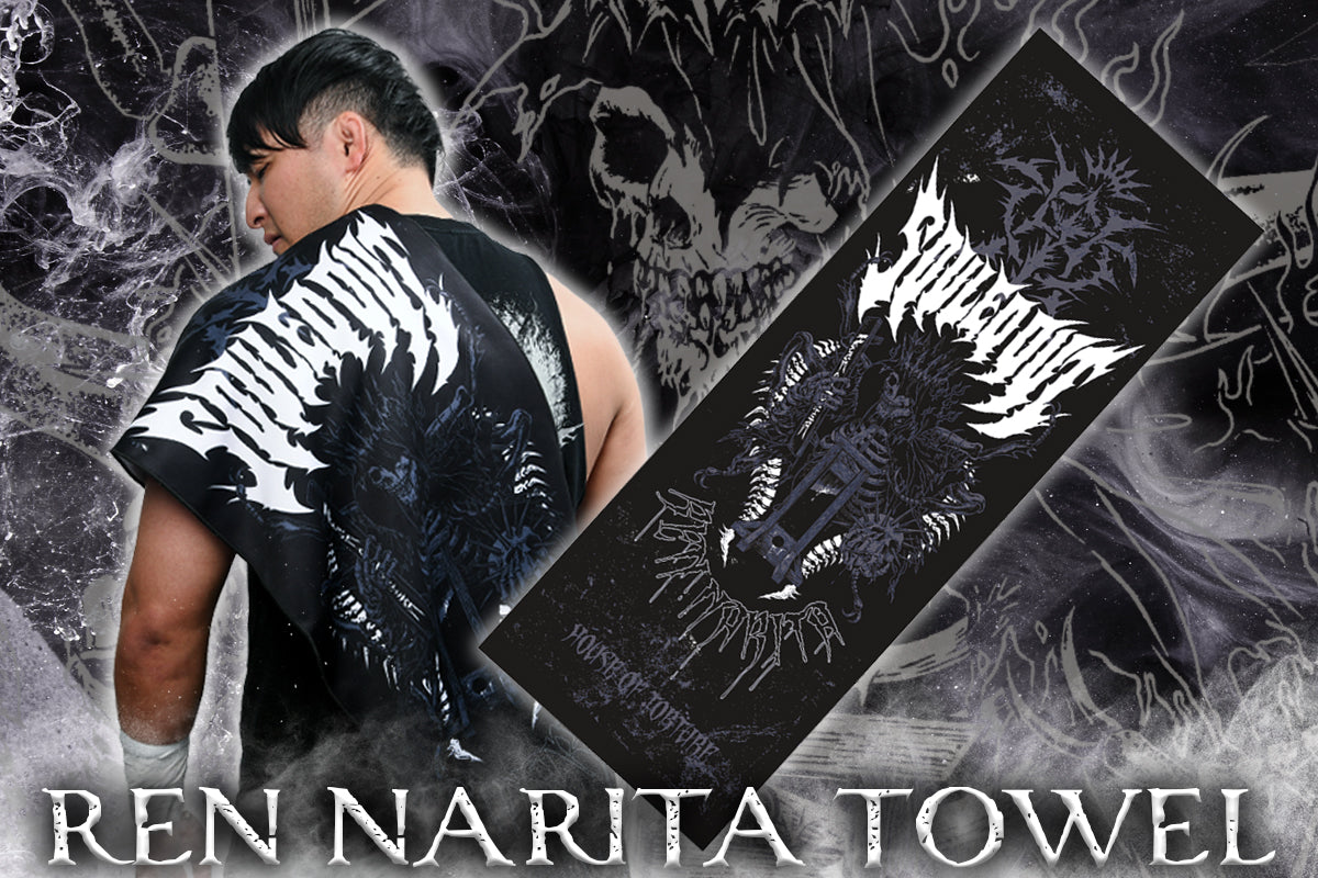 成田蓮「Throne of Torture」スポーツタオル