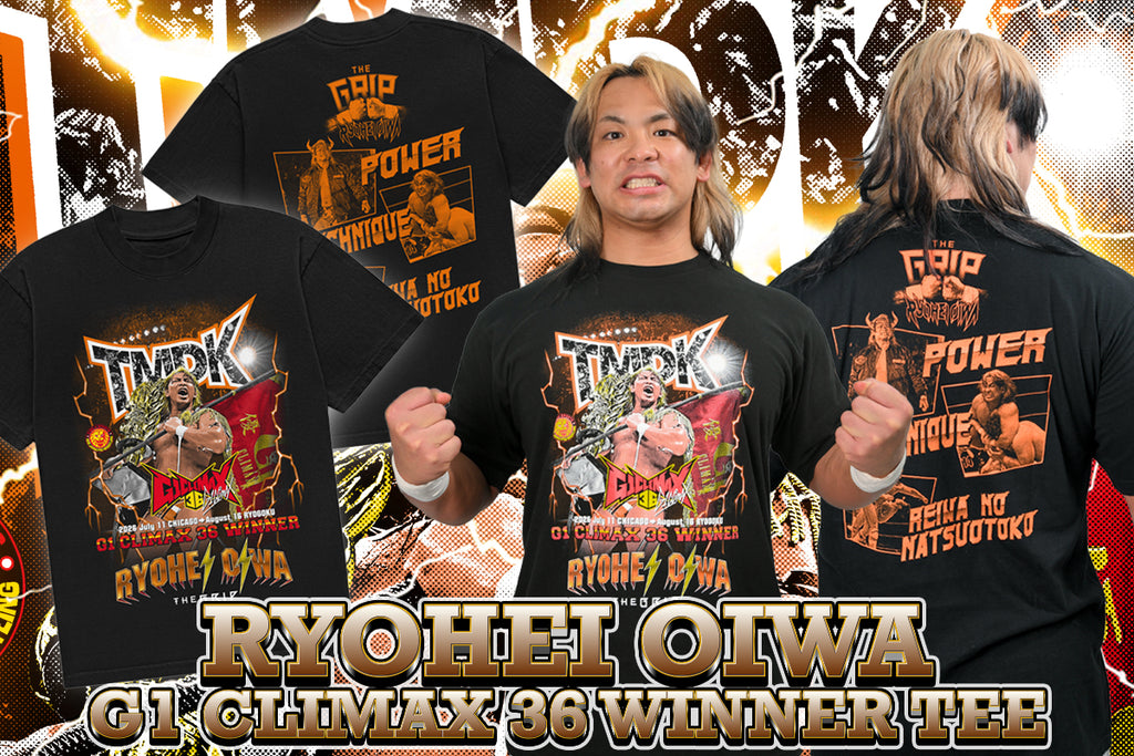 大岩陵平 G1 CLIMAX 36 優勝記念Tシャツ