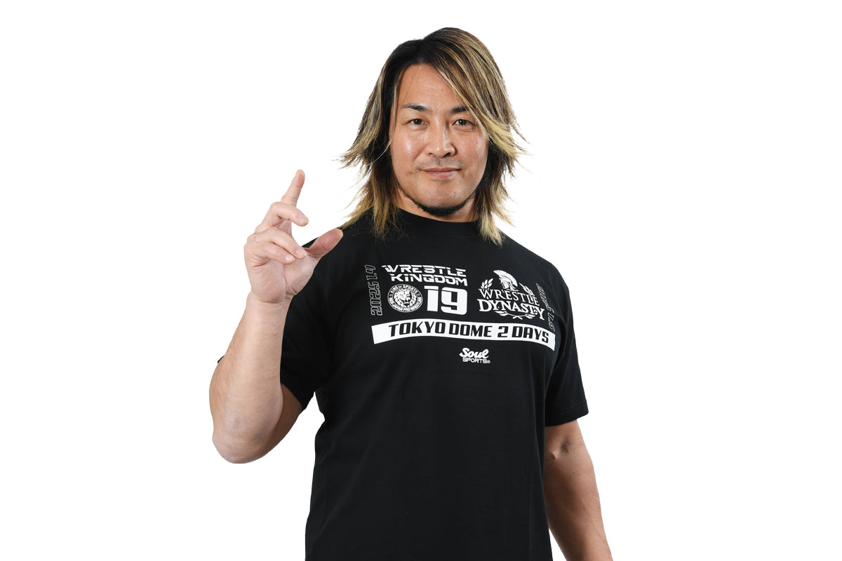 WRESTLE KINGDOM 19 × WRESTLE DYNASTY 大会記念 SOUL SPORTS Tシャツ