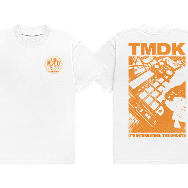 TMDK Tシャツ（2026・ホワイト×オレンジ）