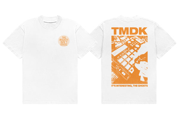 TMDK Tシャツ（2026・ホワイト×オレンジ）